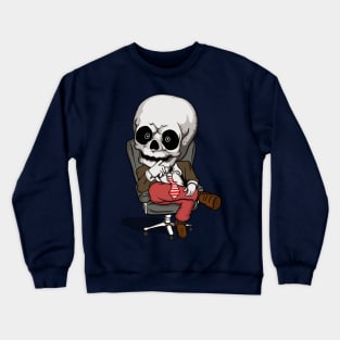 Sitting skull Crewneck Sweatshirt